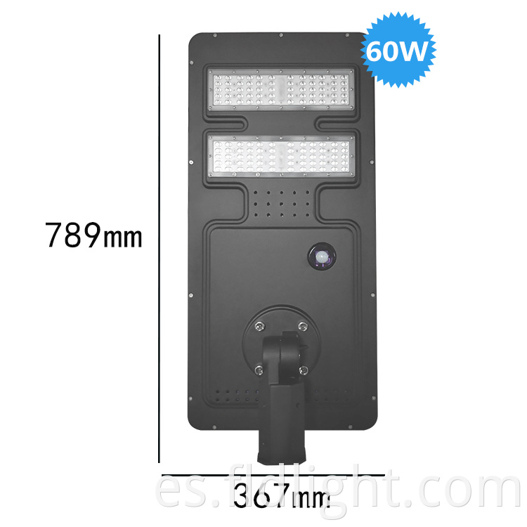 smart outdoor solar street light